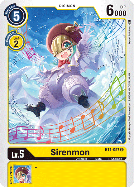 Sirenmon [BT1-057] [Release Special Booster Ver.1.0] | The Time Vault CA