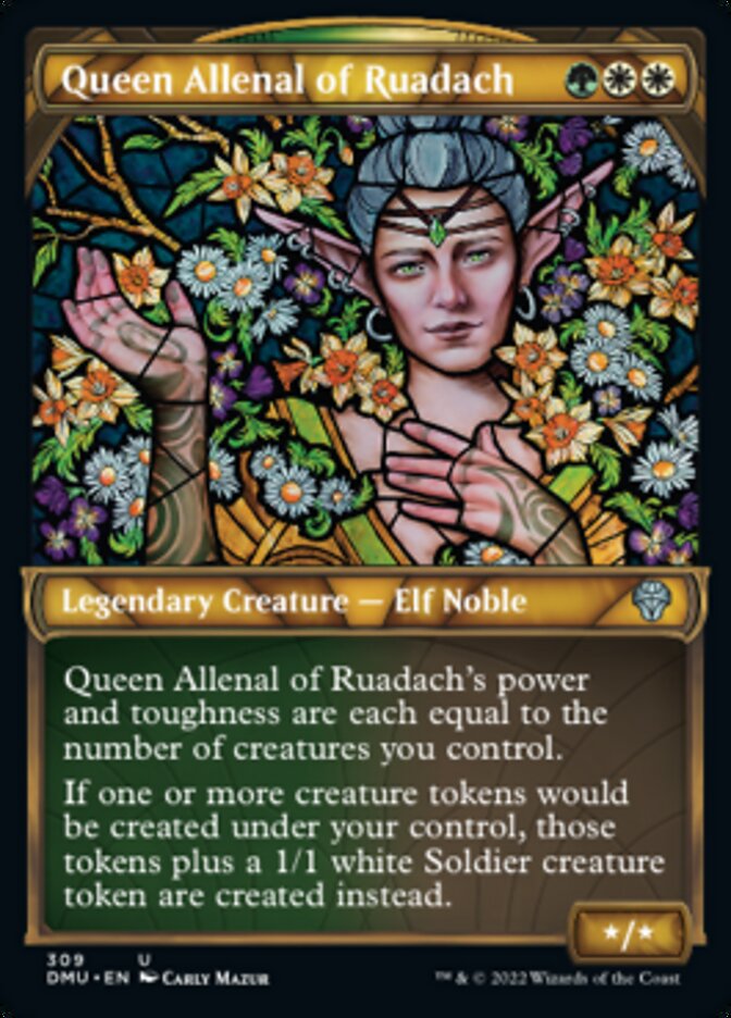 Queen Allenal of Ruadach (Showcase) [Dominaria United] | The Time Vault CA