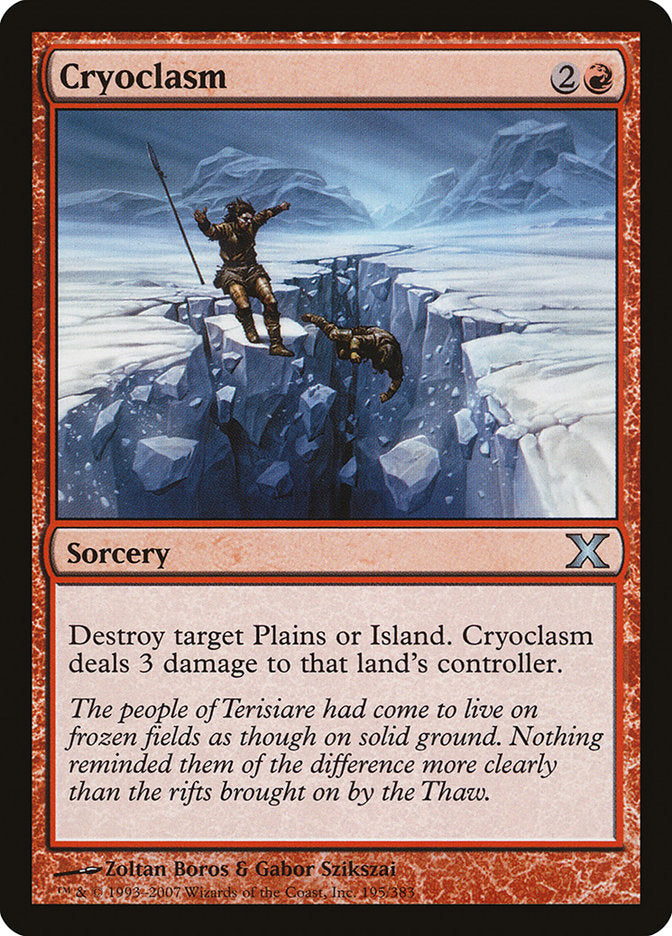 Cryoclasm [Tenth Edition] | The Time Vault CA