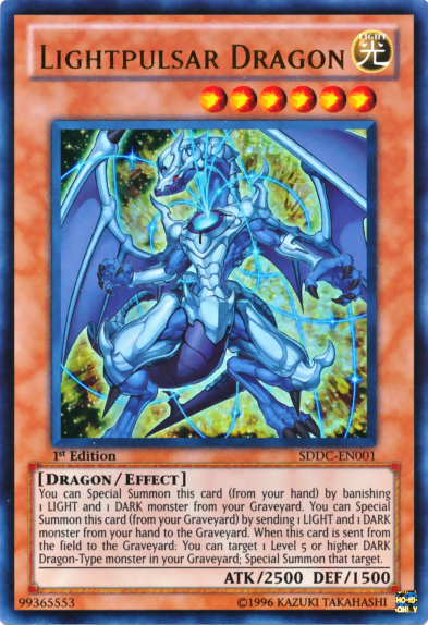 Lightpulsar Dragon [SDDC-EN001] Ultra Rare | The Time Vault CA
