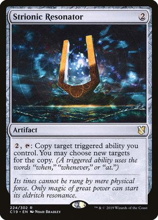 Strionic Resonator [Commander 2019] | The Time Vault CA