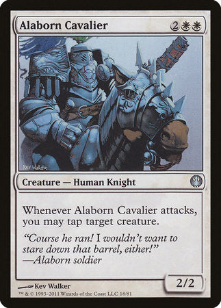 Alaborn Cavalier [Duel Decks: Knights vs. Dragons] | The Time Vault CA