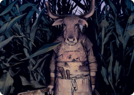 Fleshtaker Art Card [Innistrad: Midnight Hunt Art Series] | The Time Vault CA