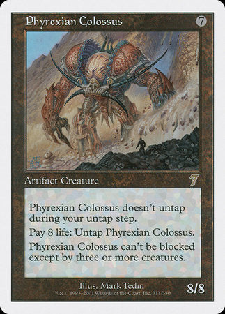 Phyrexian Colossus [Seventh Edition] | The Time Vault CA