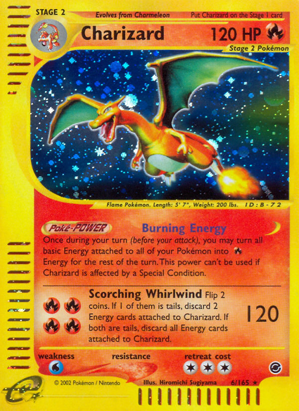 Charizard (6/165) [Expedition: Base Set] | The Time Vault CA