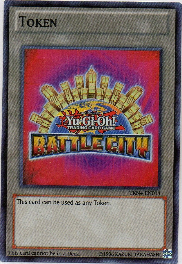 Yu-Gi-Oh! Battle City Token [TKN4-EN014] Super Rare | The Time Vault CA