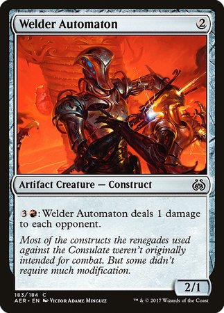 Welder Automaton [Aether Revolt] | The Time Vault CA