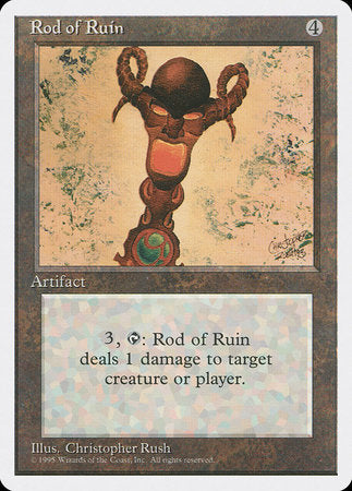 Rod of Ruin [Fourth Edition] | The Time Vault CA