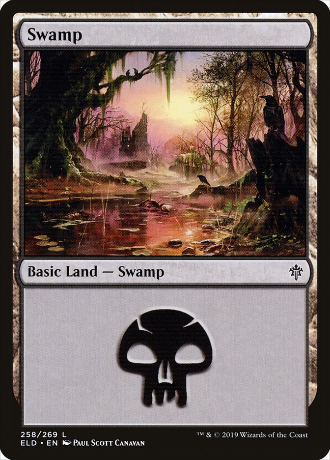 Swamp [Throne of Eldraine] | The Time Vault CA