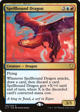 Spellbound Dragon [Commander 2017] | The Time Vault CA