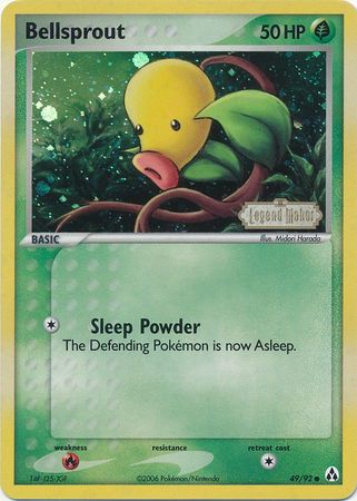 Bellsprout (49/92) (Stamped) [EX: Legend Maker] | The Time Vault CA