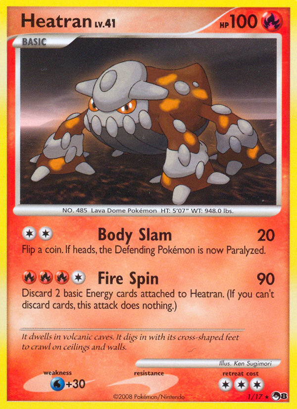 Heatran (1/17) [POP Series 8] | The Time Vault CA