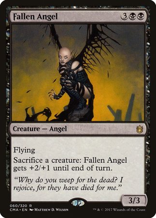 Fallen Angel [Commander Anthology] | The Time Vault CA