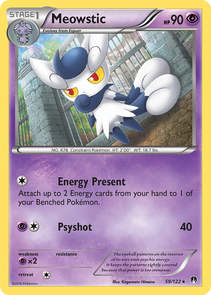 Meowstic (59/122) [XY: BREAKpoint] | The Time Vault CA