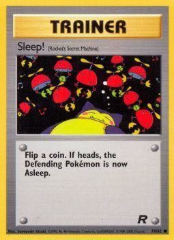 Sleep! (79/82) [Team Rocket Unlimited] | The Time Vault CA