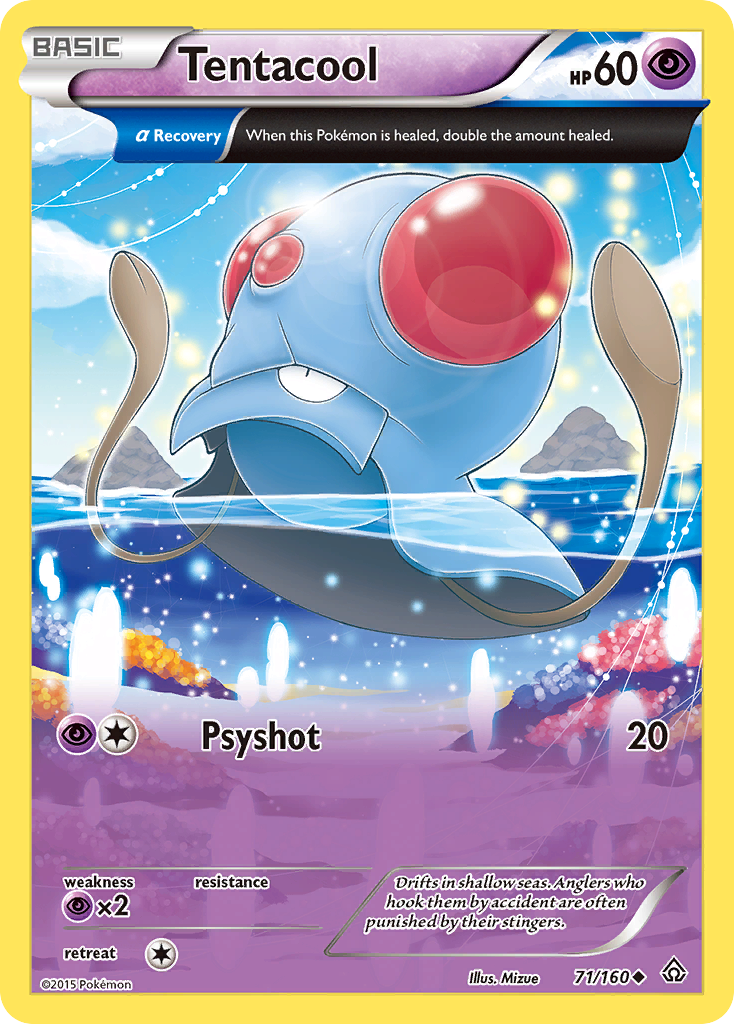 Tentacool (71/160) [XY: Primal Clash] | The Time Vault CA