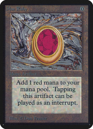 Mox Ruby [Limited Edition Alpha] | The Time Vault CA