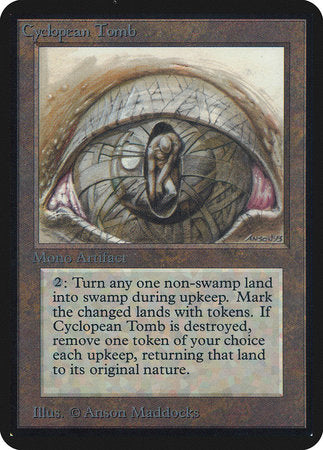 Cyclopean Tomb [Limited Edition Alpha] | The Time Vault CA