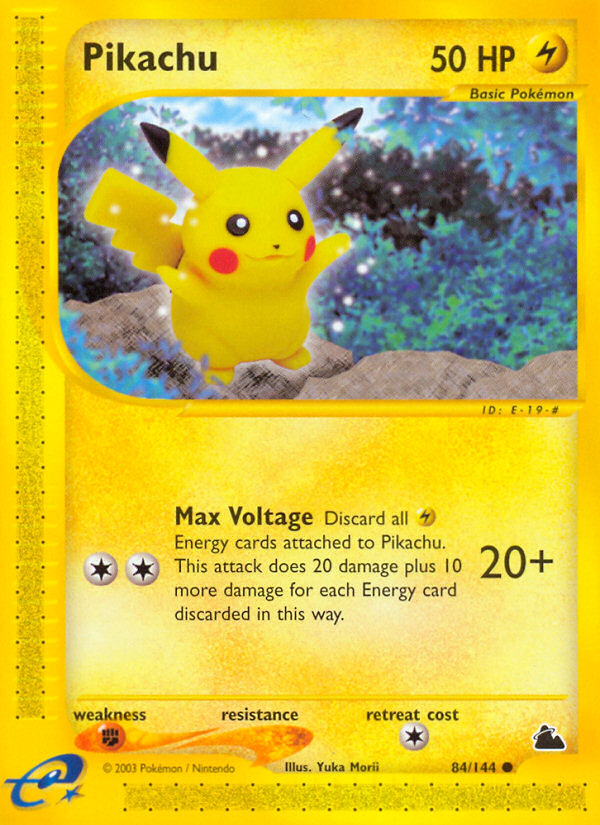 Pikachu (84/144) [Skyridge] | The Time Vault CA