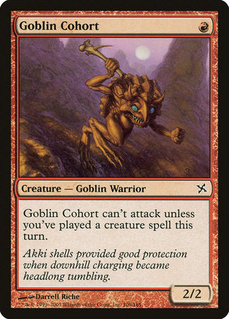 Goblin Cohort [Betrayers of Kamigawa] | The Time Vault CA