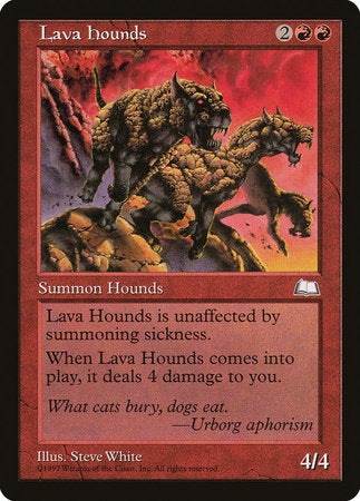 Lava Hounds [Weatherlight] | The Time Vault CA