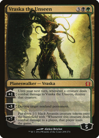 Vraska the Unseen [Return to Ravnica] | The Time Vault CA