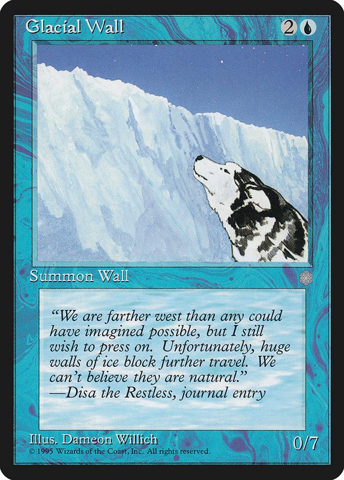 Glacial Wall [Ice Age] | The Time Vault CA