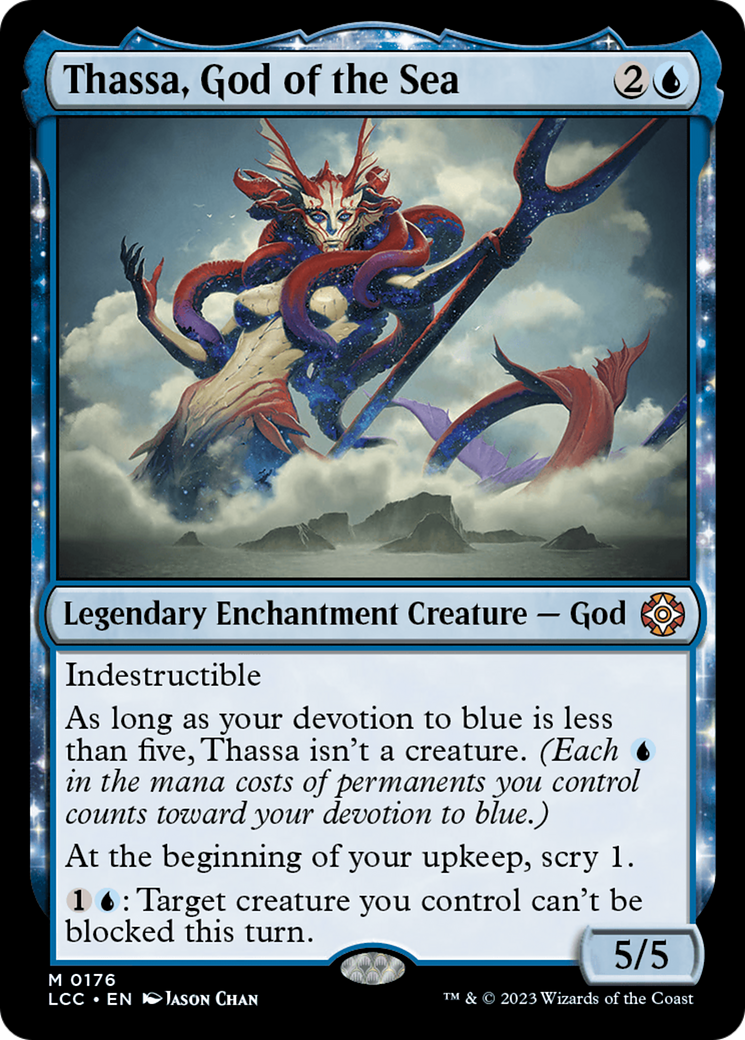 Thassa, God of the Sea [The Lost Caverns of Ixalan Commander] | The Time Vault CA