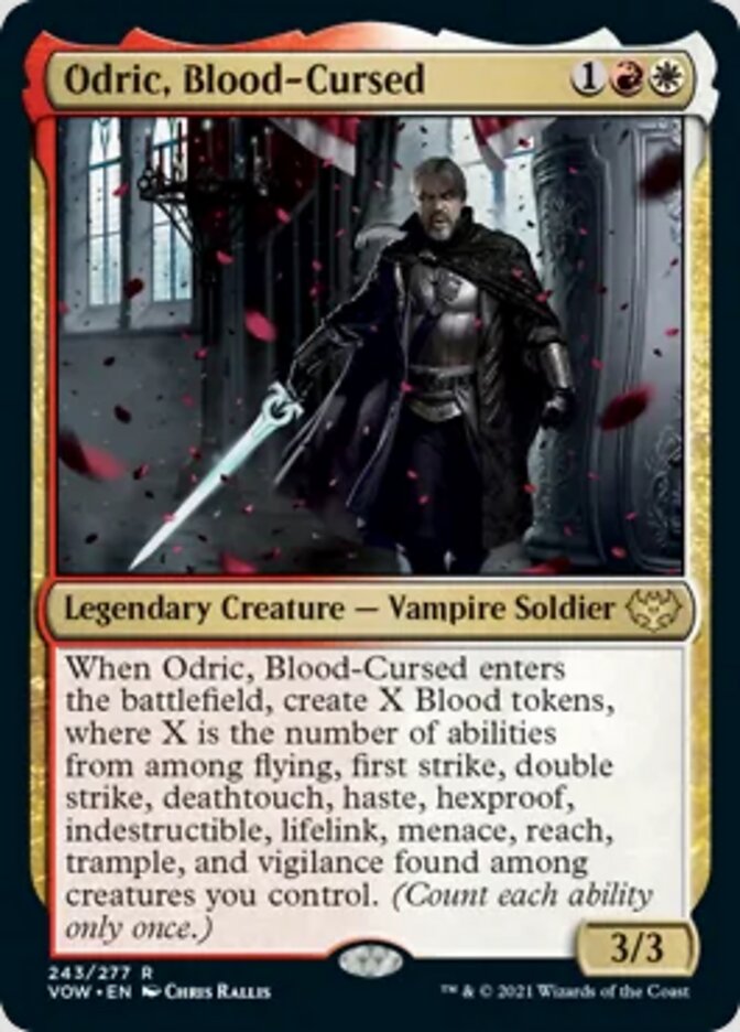 Odric, Blood-Cursed [Innistrad: Crimson Vow] | The Time Vault CA