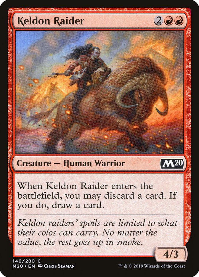 Keldon Raider [Core Set 2020] | The Time Vault CA