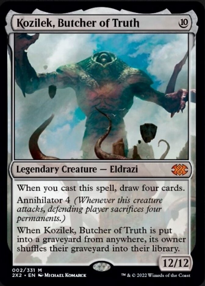 Kozilek, Butcher of Truth [Double Masters 2022] | The Time Vault CA