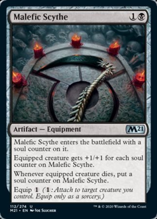 Malefic Scythe [Core Set 2021] | The Time Vault CA