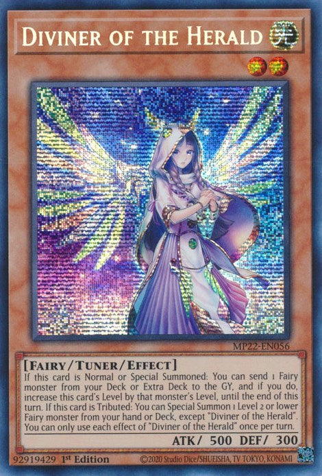 Diviner of the Herald [MP22-EN056] Prismatic Secret Rare | The Time Vault CA