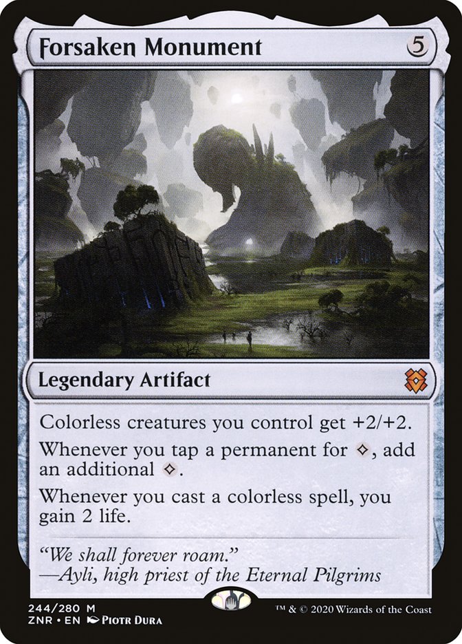 Forsaken Monument [Zendikar Rising] | The Time Vault CA