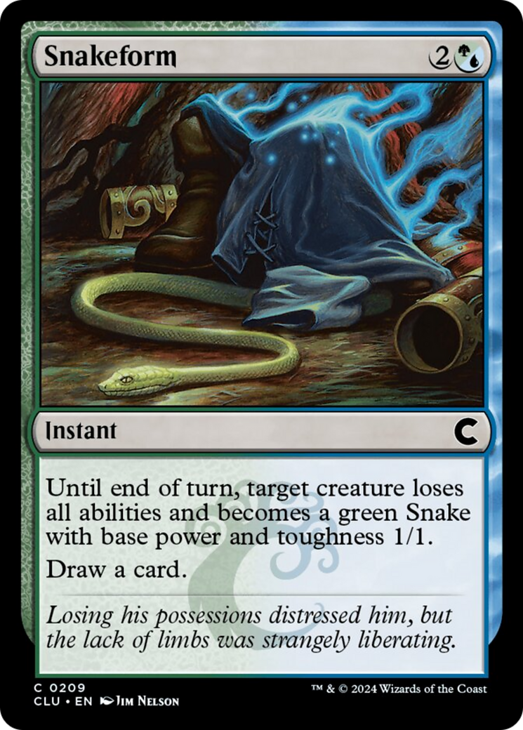 Snakeform [Ravnica: Clue Edition] | The Time Vault CA