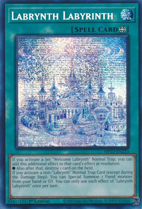 Labrynth Labyrinth [MP23-EN233] Prismatic Secret Rare | The Time Vault CA