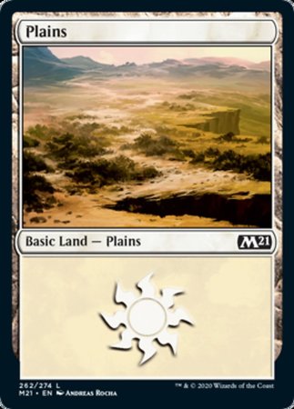 Plains (262) [Core Set 2021] | The Time Vault CA