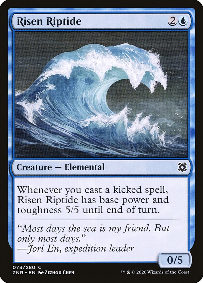 Risen Riptide [Zendikar Rising] | The Time Vault CA