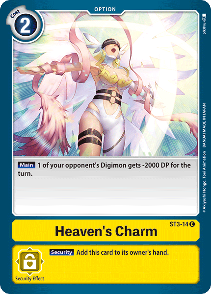 Heaven's Charm [ST3-14] [Starter Deck: Heaven's Yellow] | The Time Vault CA