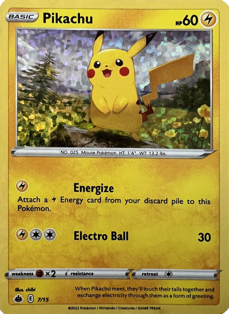 Pikachu (7/15) [McDonald's Promos: Match Battle] | The Time Vault CA