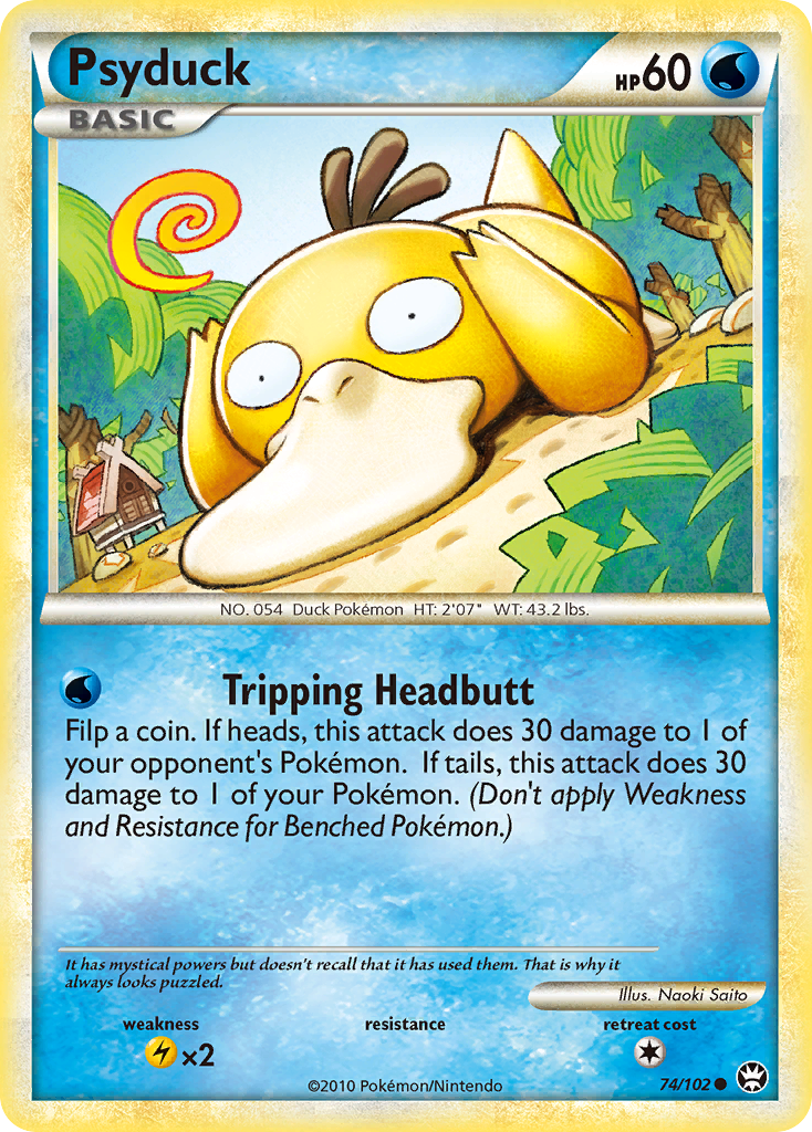 Psyduck (74/102) [HeartGold & SoulSilver: Triumphant] | The Time Vault CA