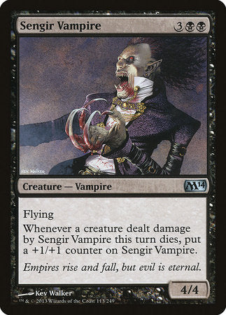 Sengir Vampire [Magic 2014] | The Time Vault CA