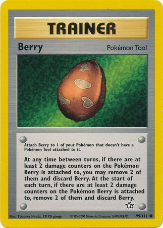 Berry (99/111) [Neo Genesis Unlimited] | The Time Vault CA