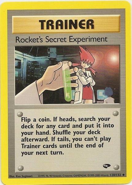 Rocket's Secret Experiment (120/132) [Gym Challenge Unlimited] | The Time Vault CA
