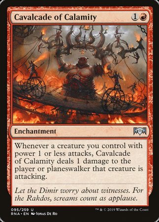 Cavalcade of Calamity [Ravnica Allegiance] | The Time Vault CA