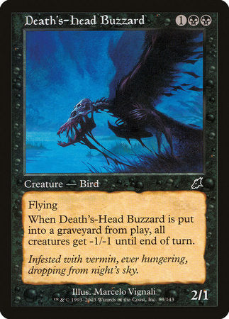 Death's-Head Buzzard [Scourge] | The Time Vault CA