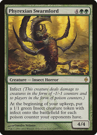 Phyrexian Swarmlord [New Phyrexia] | The Time Vault CA