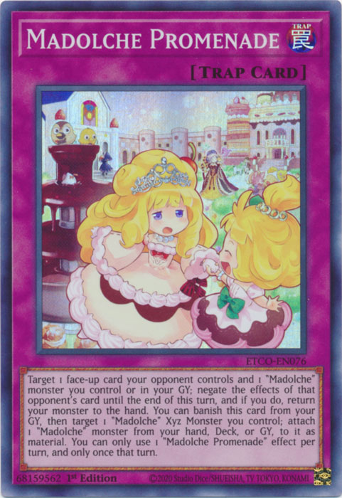 Madolche Promenade [ETCO-EN076] Super Rare | The Time Vault CA