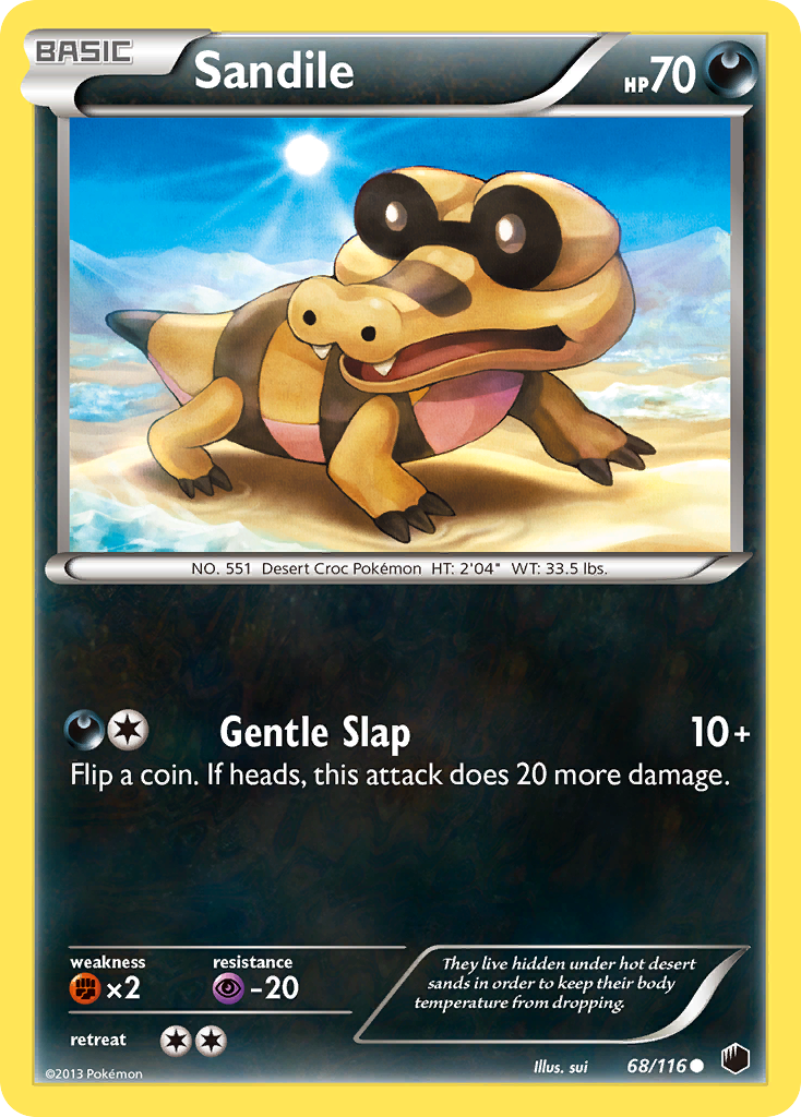 Sandile (68/116) [Black & White: Plasma Freeze] | The Time Vault CA