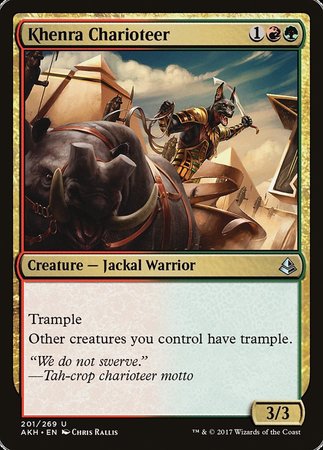 Khenra Charioteer [Amonkhet] | The Time Vault CA